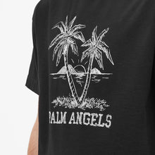 Load image into Gallery viewer, PALM ANGELS SUNSET PALMS LOGO TEE
