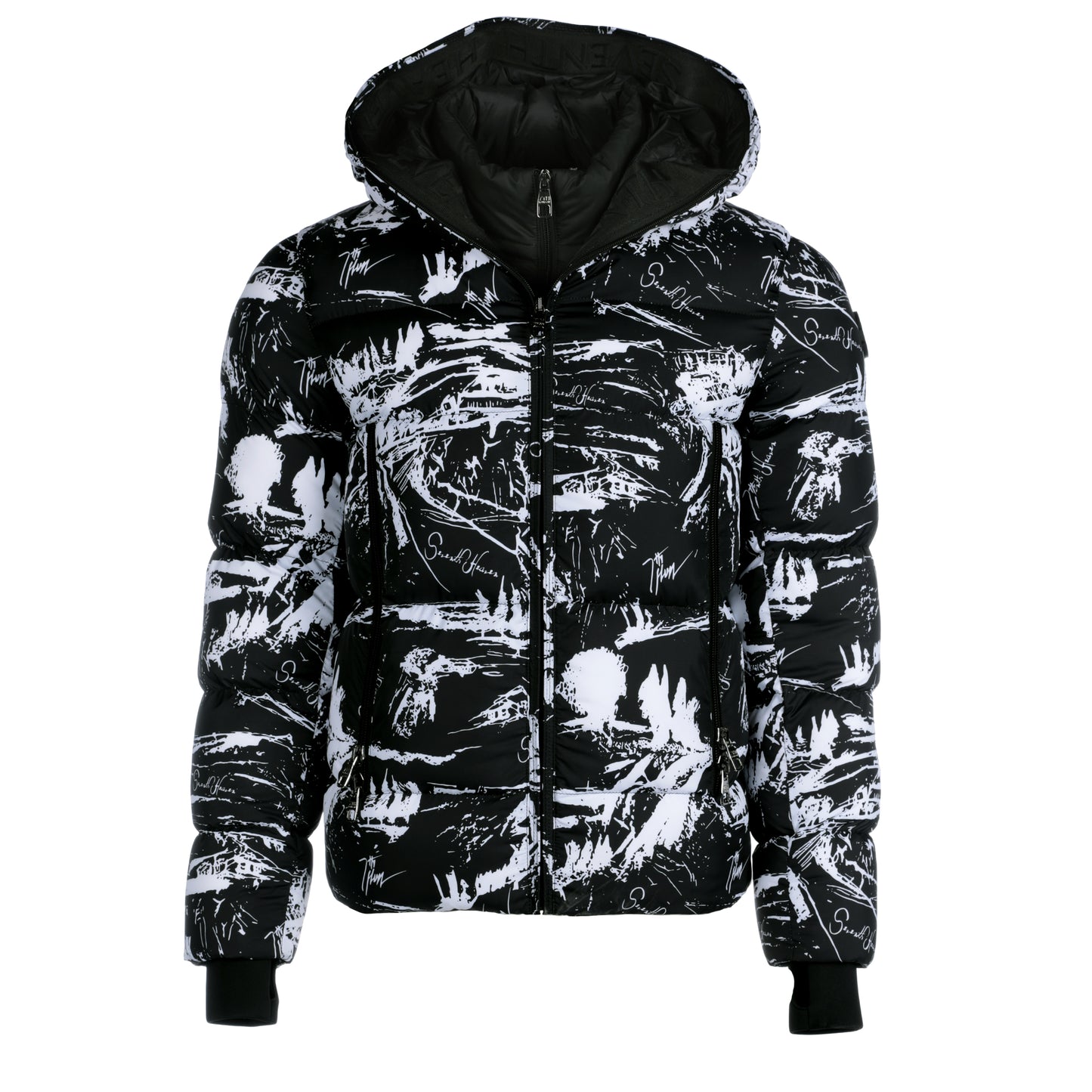 7TH HVN "THE BONUCCI" JACKET BLACK/WHITE