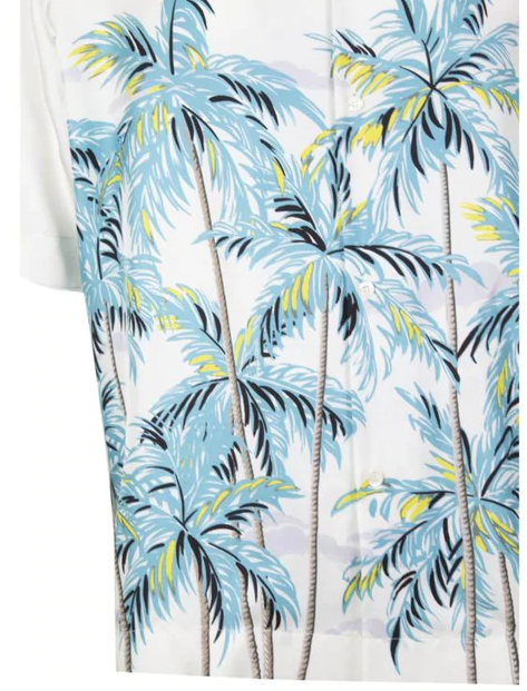 PALM ANGELS MEN'S SILK SHIRT