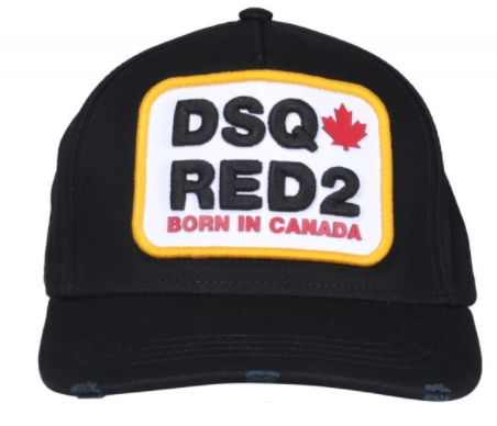 DSQUARED2 logo-patch baseball cap