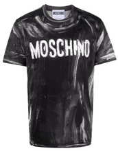 Load image into Gallery viewer, MOSCHINO PAINTED LOGO JERSEY T-SHIRT
