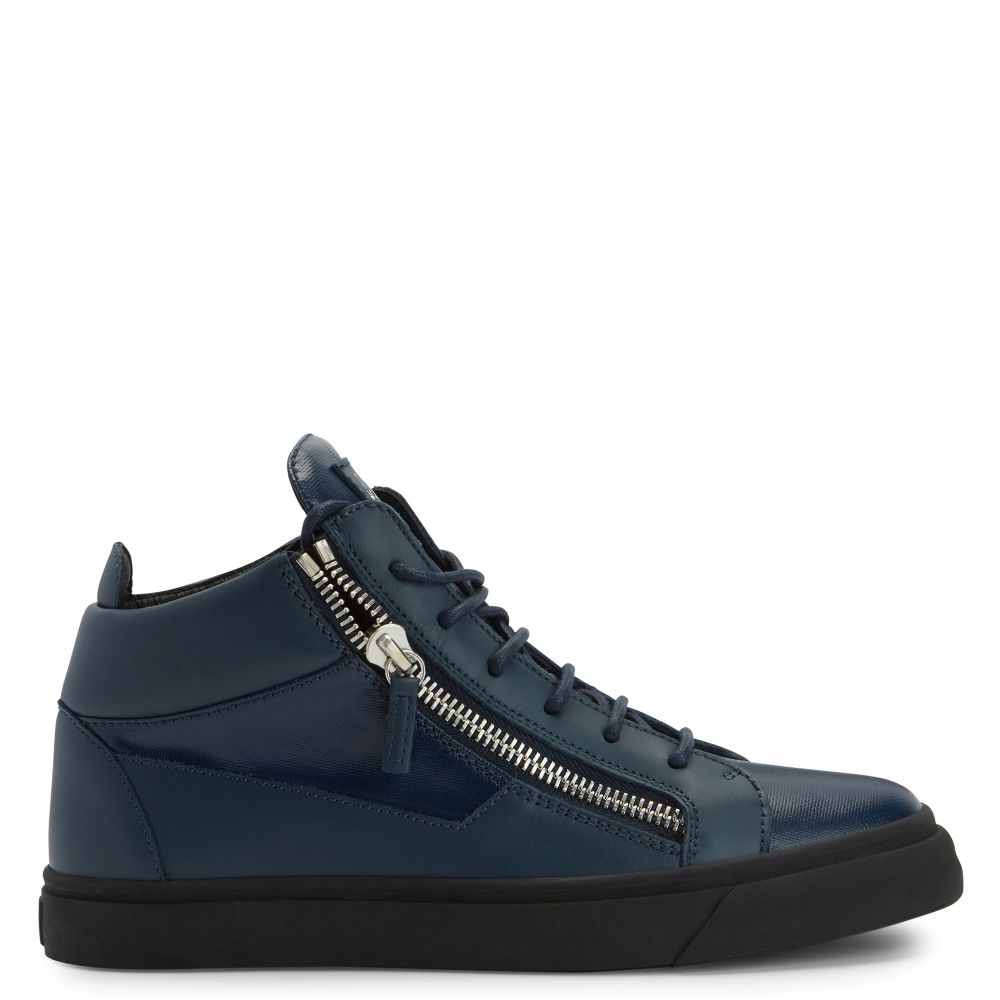 GIUSEPPE ZANOTTI KRISS HIGH TOP BLUE