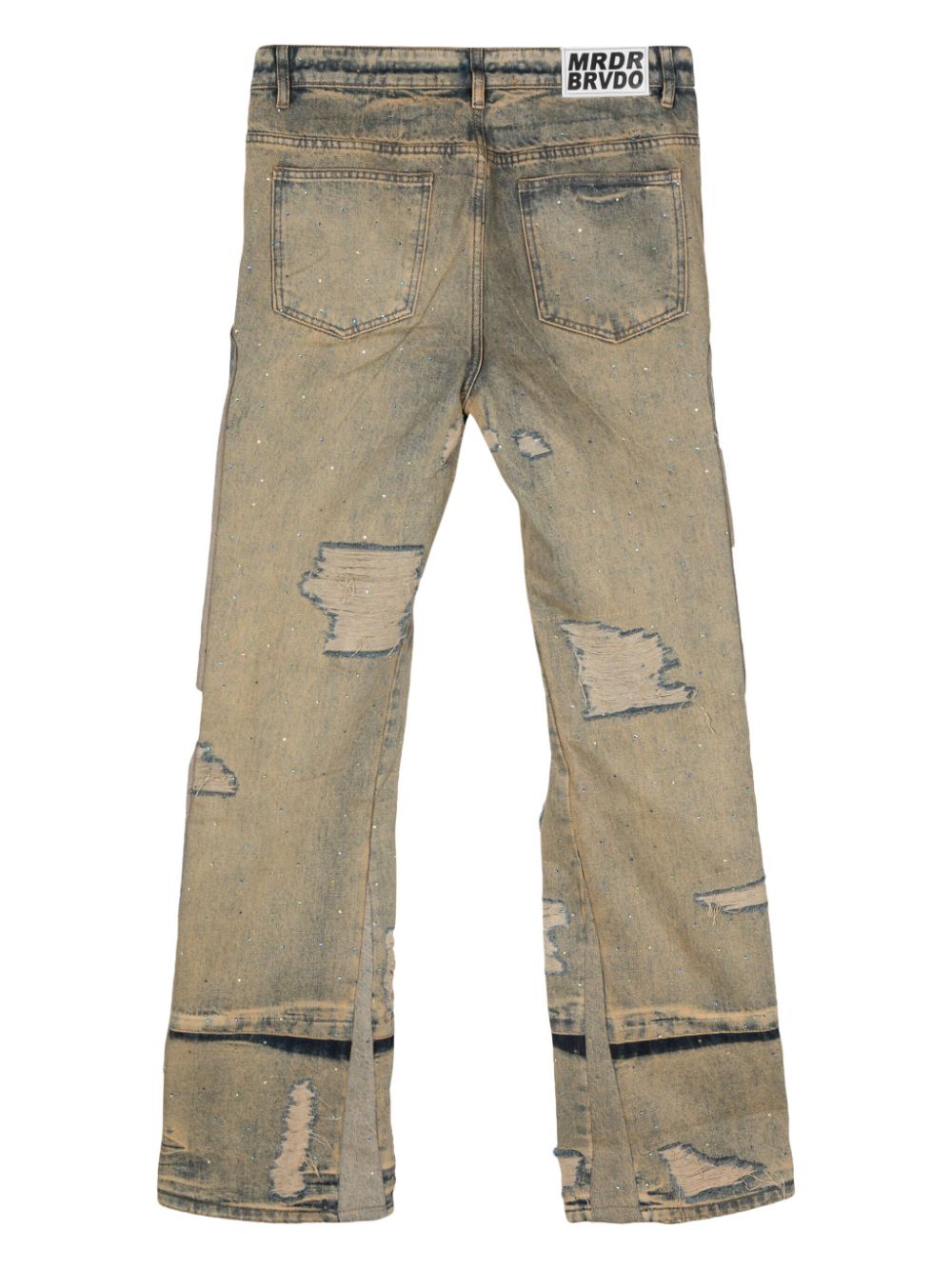 UNFURLED DISTRESSED JEANS