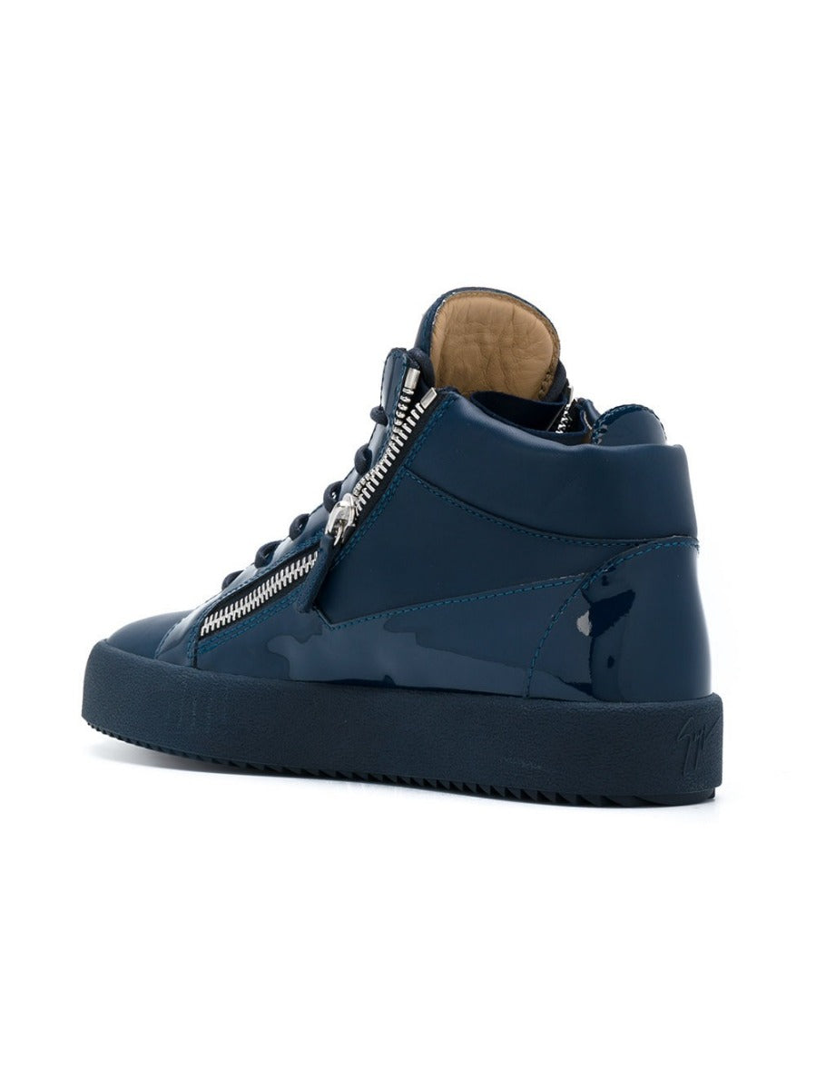 GIUSEPPE ZANOTTI KRISS HIGH TOP BLUE