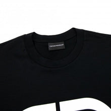 Load image into Gallery viewer, EMPORIO ARMANI TENCEL BLEND JERSEY T-SHIRT WITH EA CREATE LOGO-BLACK
