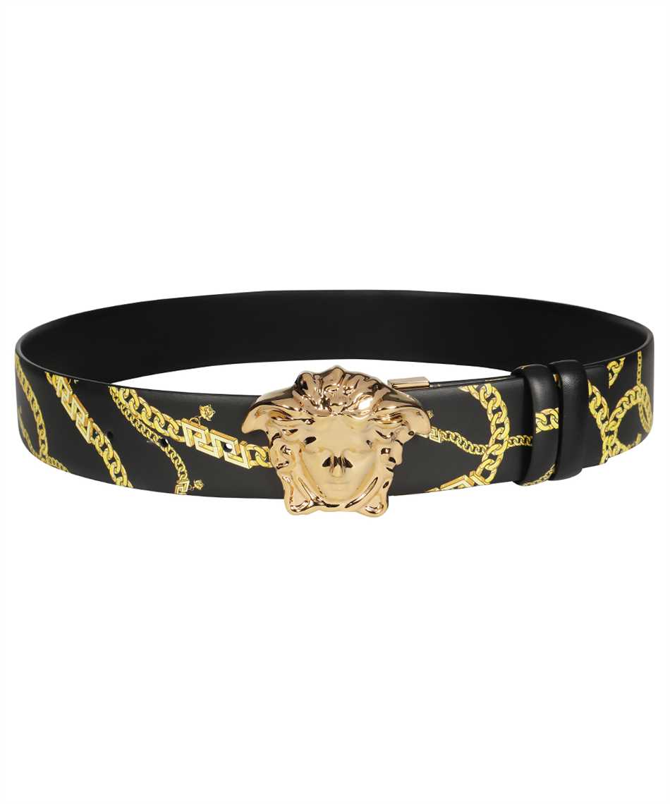 VERSACE LA MEDUSA CHAIN REVERSIBLE BELT