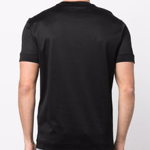 Load image into Gallery viewer, EMPORIO ARMANI TENCEL BLEND JERSEY T-SHIRT WITH EA CREATE LOGO-BLACK
