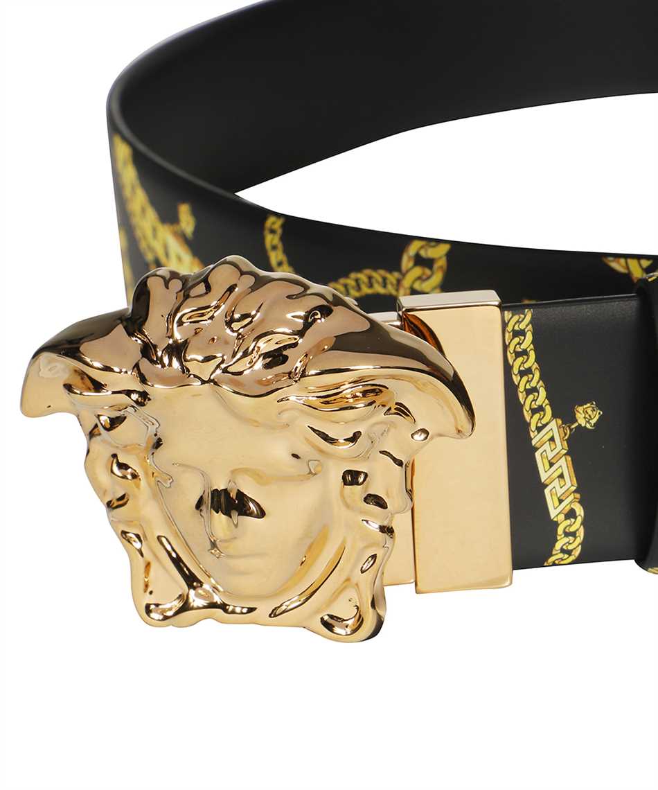 VERSACE LA MEDUSA CHAIN REVERSIBLE BELT