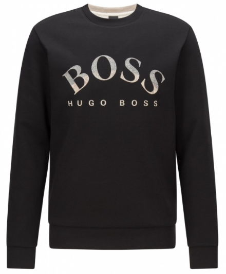 HUGO BOSS COTTON-BLEND SLIM-FIT TRACKSUIT