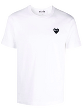 Load image into Gallery viewer, COMME DES GARCONS PLAY applique logo T-shirt
