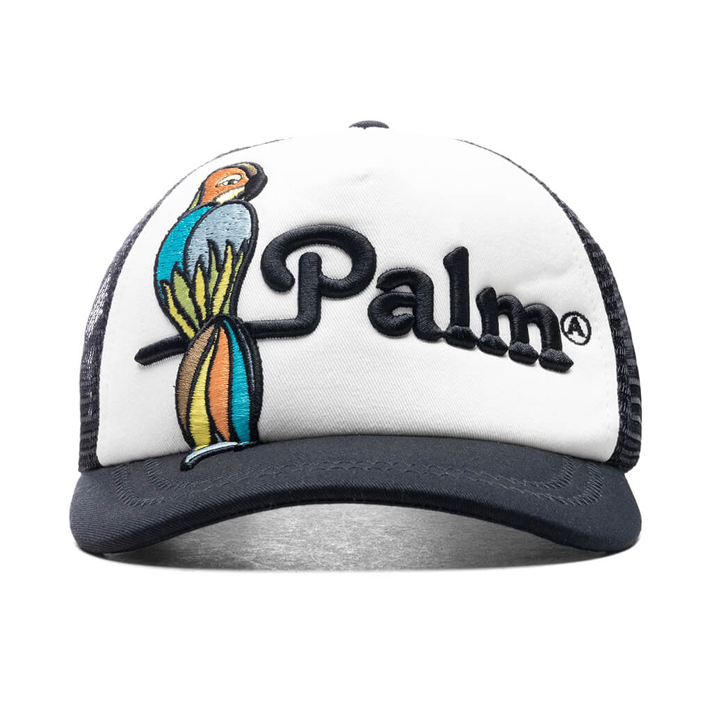 PALM ANGELS PARROT CAP - BLACK