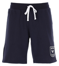 Load image into Gallery viewer, EMPORIO ARMANI Logo-print cotton-blend jersey shorts
