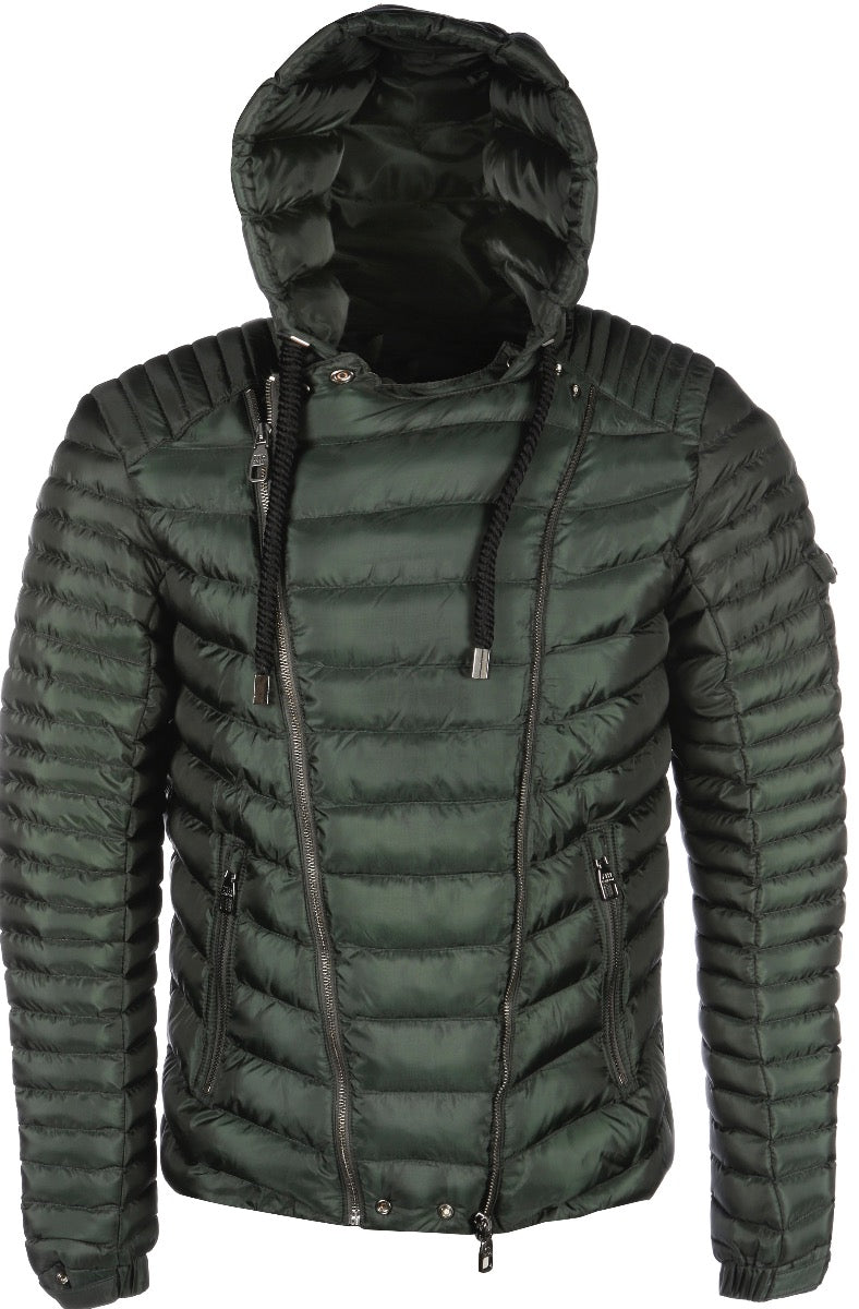 7TH HVN MAQ DOUBLE ZIP JACKET GREEN