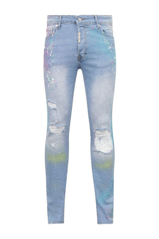 7TH HVN 6533 ANI LIGHT BLUE JEANS