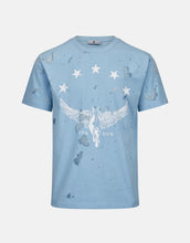 Load image into Gallery viewer, 7TH HVN STALLION T SHIRT SKY BLUE
