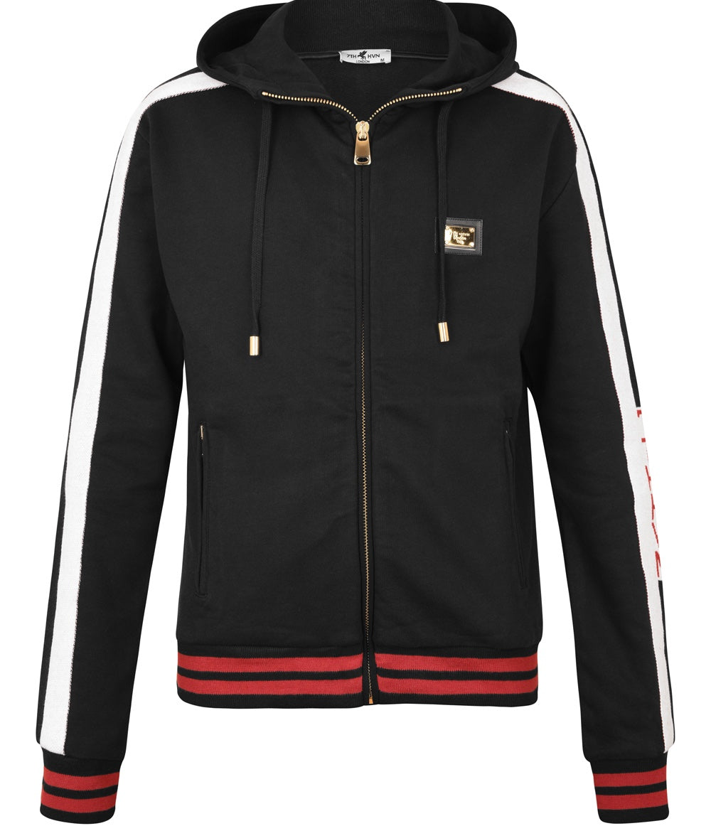 7TH HVN CLASSIC LOGO TRACKSUIT BLACK/RED